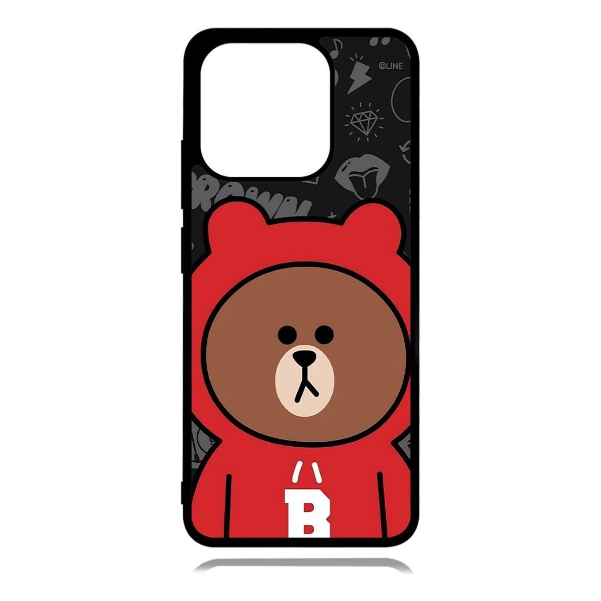 GENERICO - Funda Antigolpes Brillante para Redmi 13C con TPU y Aluminio