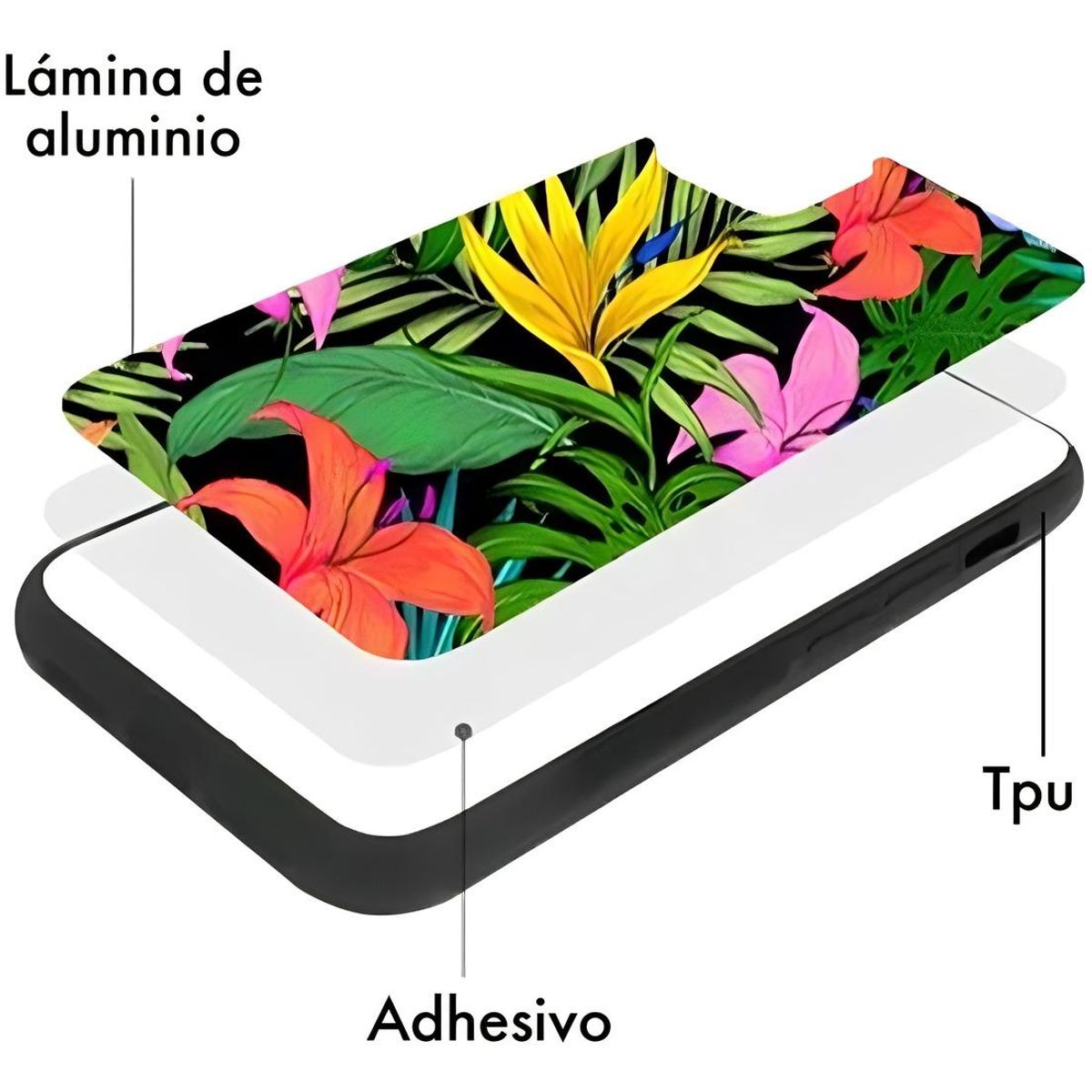 GENERICO - Funda Antigolpes para Xiaomi Mi Note 10 Lite con Diseño Metalizado
