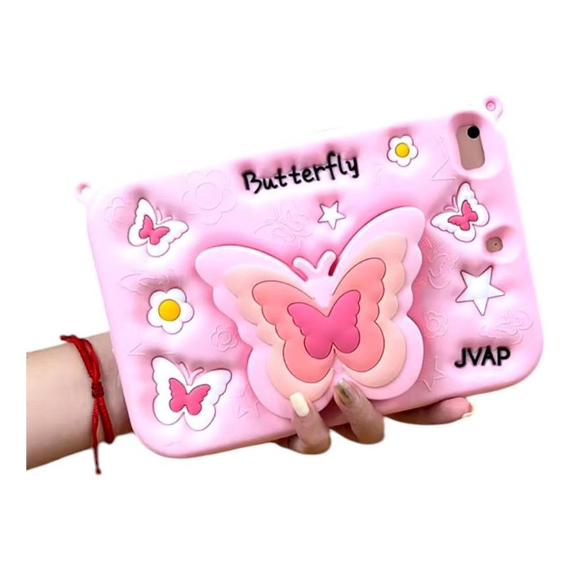 GENERICO - Funda Protectora para iPad 109 con Diseño de Mariposas