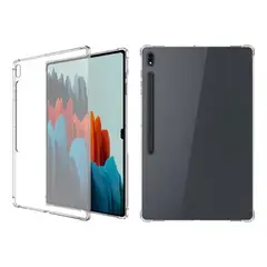 GENERICO - Carcasa Transparente Reforzada para Galaxy Tab S7 FE 124