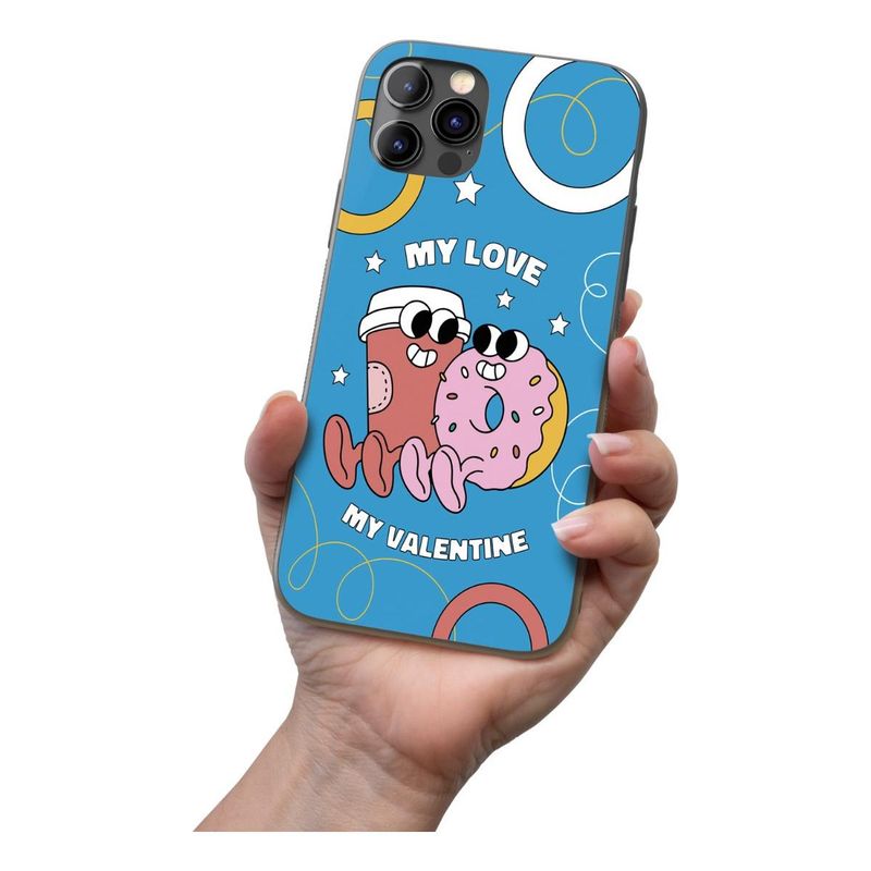 GENERICO - Carcasa Dulce San Valentín para iPhone protección y estilo