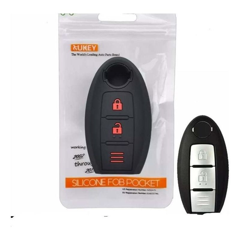 GENERICO - Funda de Silicona para Llave de Vehículos Nissan