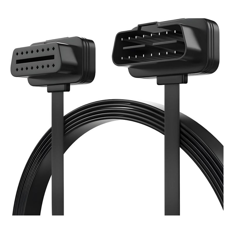 EDWINAYY - Cable Extensor Obd2 Macho Hembra 16 Pines Scanner Extension