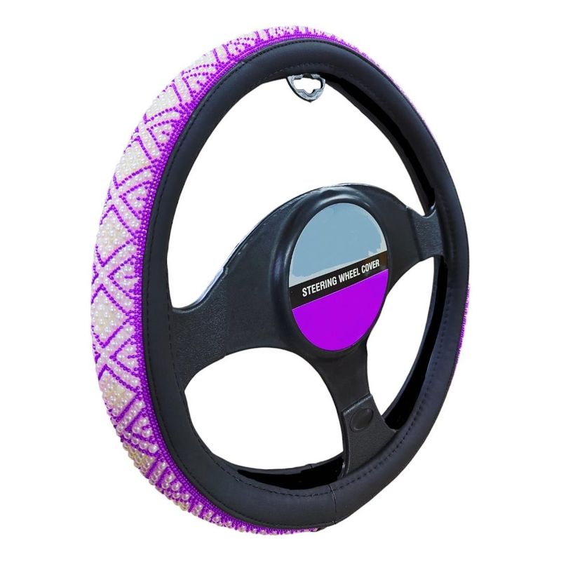 GENERICO - Funda Universal de Ecocuero con Diseño Elegante para Volante