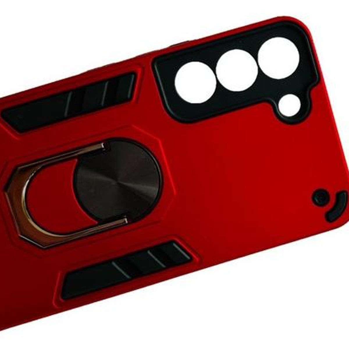 GENERICO - Funda Antigolpes con Anillo Giratorio para Samsung S23