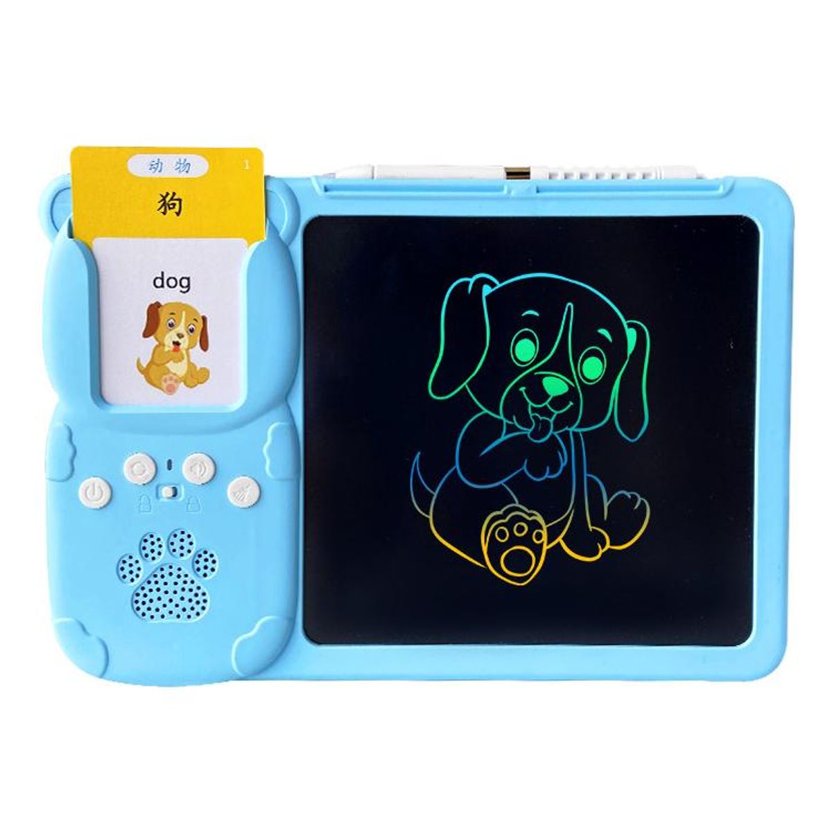 GENERICO - Tablero Didáctico Bilingüe para Aprendizaje Interactivo Infantil