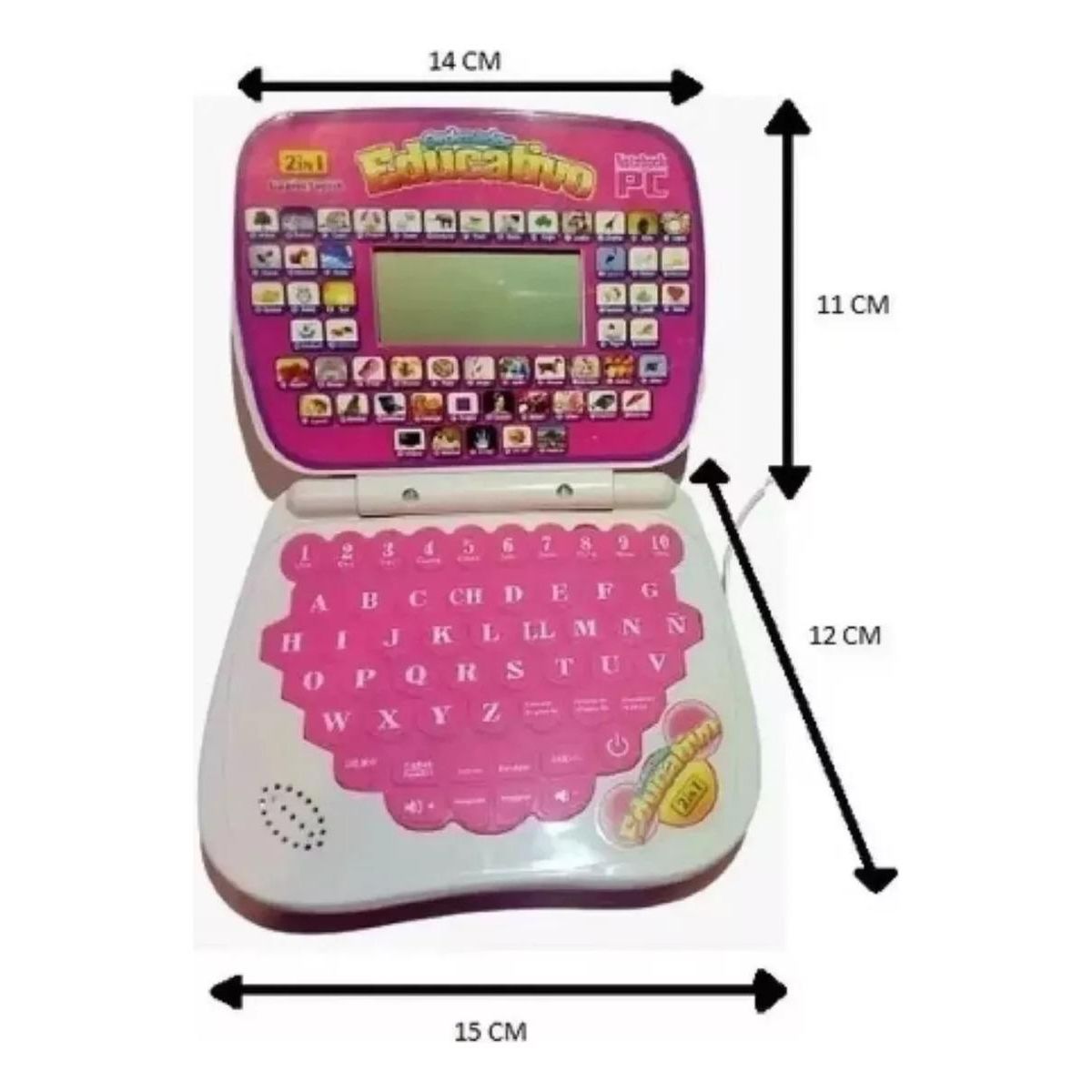 GENERICO - Computador Educativo Multilenguaje para Niños de 1 a 10 Años