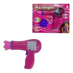 GENERICO - Secador de Pelo Juguete con Luz y Sonido para Niñas