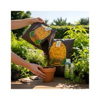 Humus de Lombriz 40L Fertilizante Orgánico Premium para Huertos y Jardines