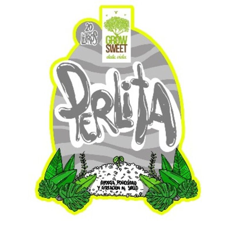 GROW SWEET - Perlita Gruesa 40 Litros