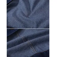 EDWINAYY - Chaqueta Denim Clásica Americanino Jacket Cuello En Punta