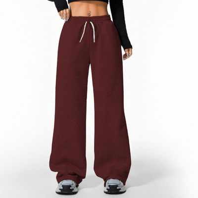 Imagen 2 del producto Pantalón Buzo Algodón Térmico Forrado en Chiporro Palazzo