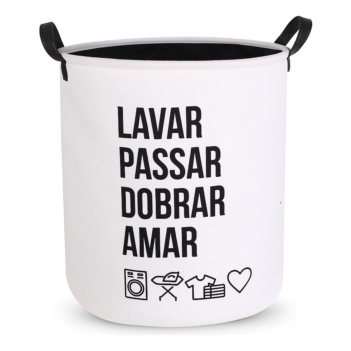 ARMONIA - Canasto para ropa amarillo 30x40 organizador lavandería 695