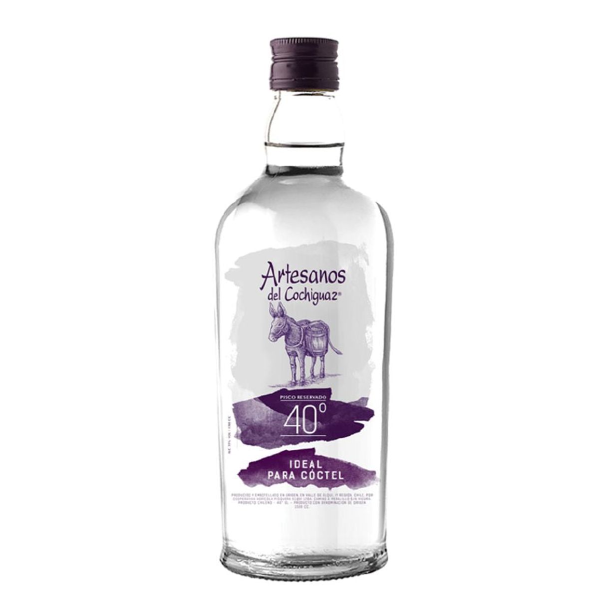 ARTESANOS DEL COCHIGUAZ - PISCO ARTESANOS DEL COCHIGUAZ RESERVADO 40° 1500CC