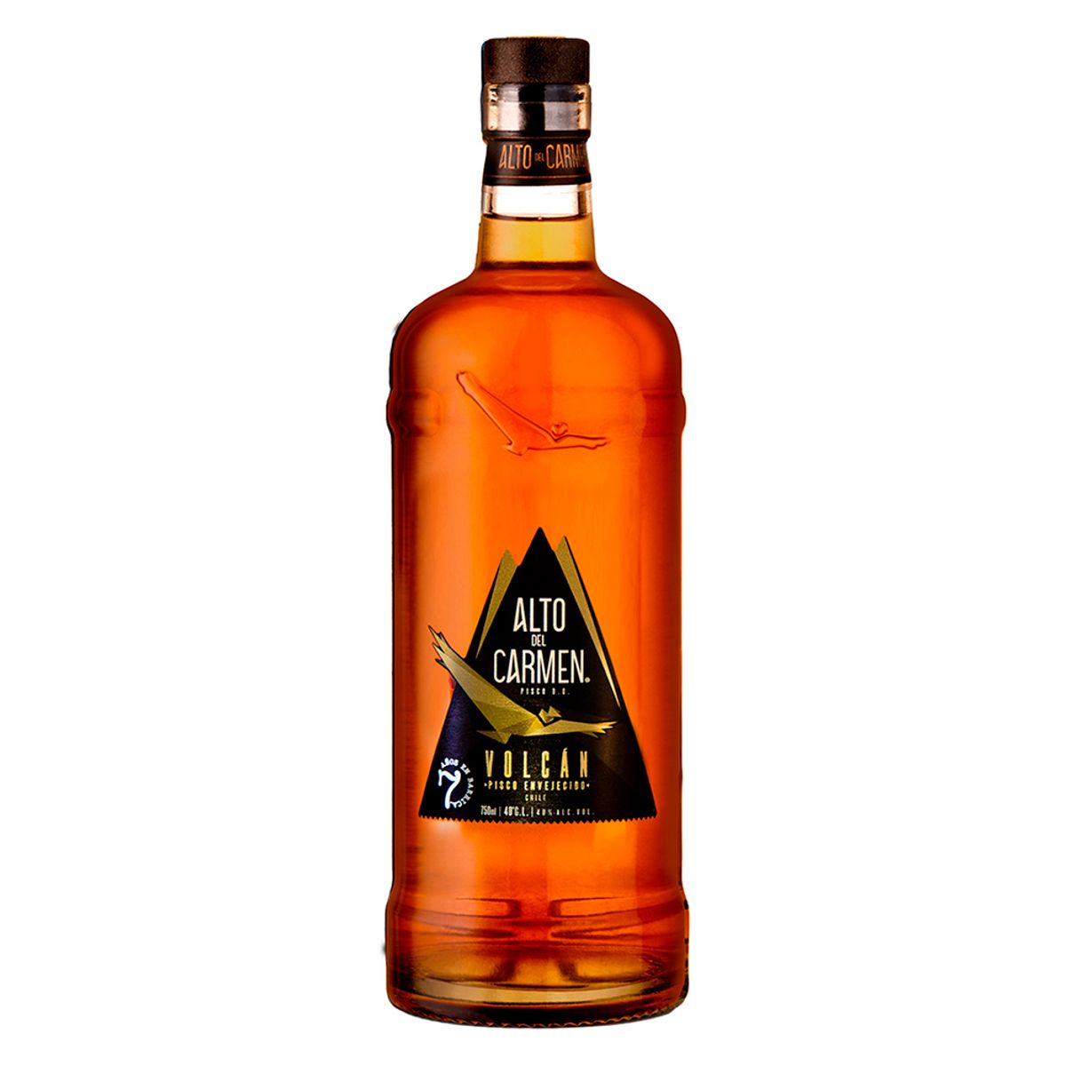 ALTO DEL CARMEN - Pisco Alto del Carmen Volcan 35º 750cc