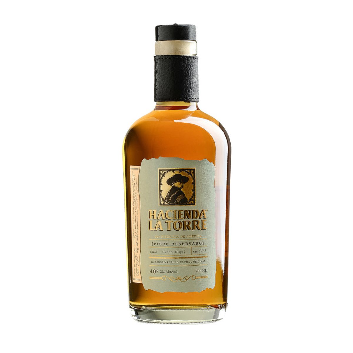 HACIENDA LA TORRE - Pisco Hacienda La Torre Reservado 40° 700cc