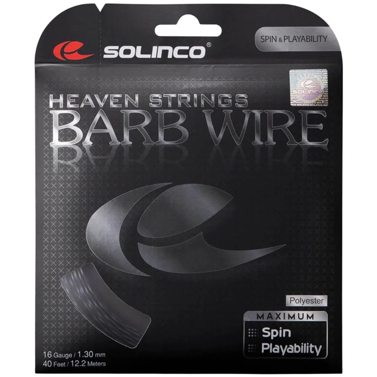 GENERICO - Cuerda Solinco Barb Wire 1.25 - 12m