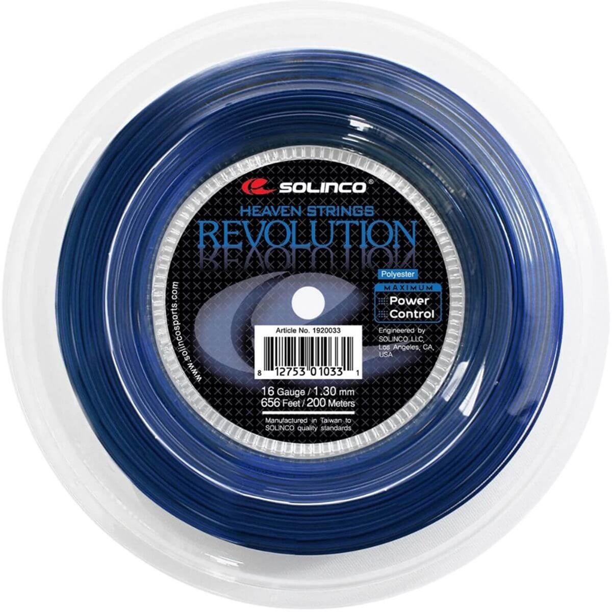 GENERICO - Rollo De Cuerda Solinco Revolution 1.25 - 200m