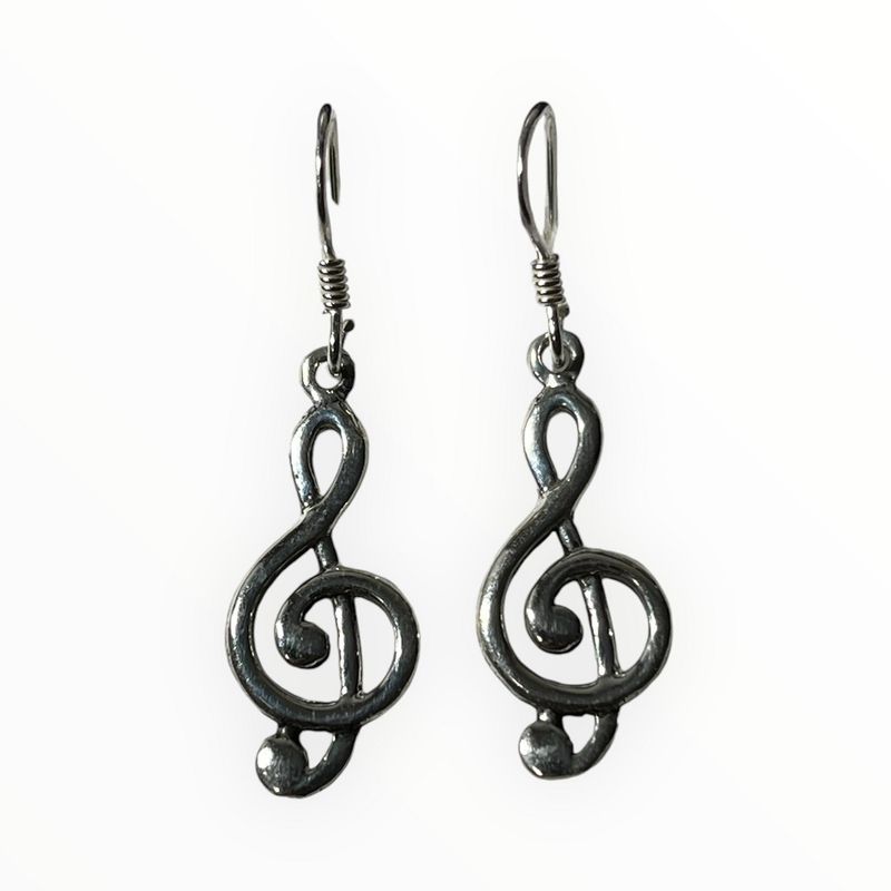 TAETHAI - Aros de plata 925 nota musical