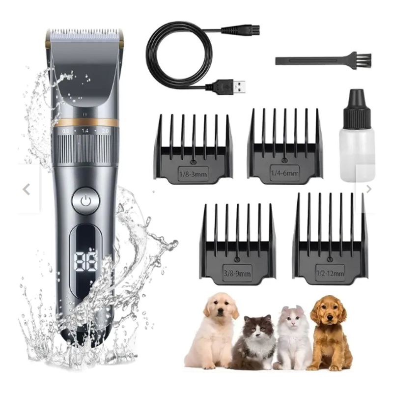 PELUDINES - Kit Completo-maquina Corta Pelo Para Mascotas