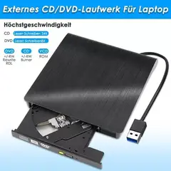 EDWINAYY - Grabadora Dvd Lector De Cd Externo Usb 30+ Type C Quemador