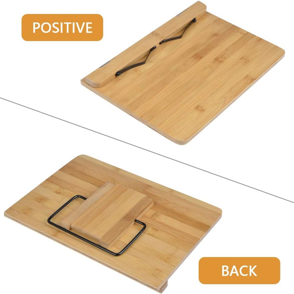 KUANGYE - Plegable Escritorio Música Soporte Libro De Cocina 34cmx24cm