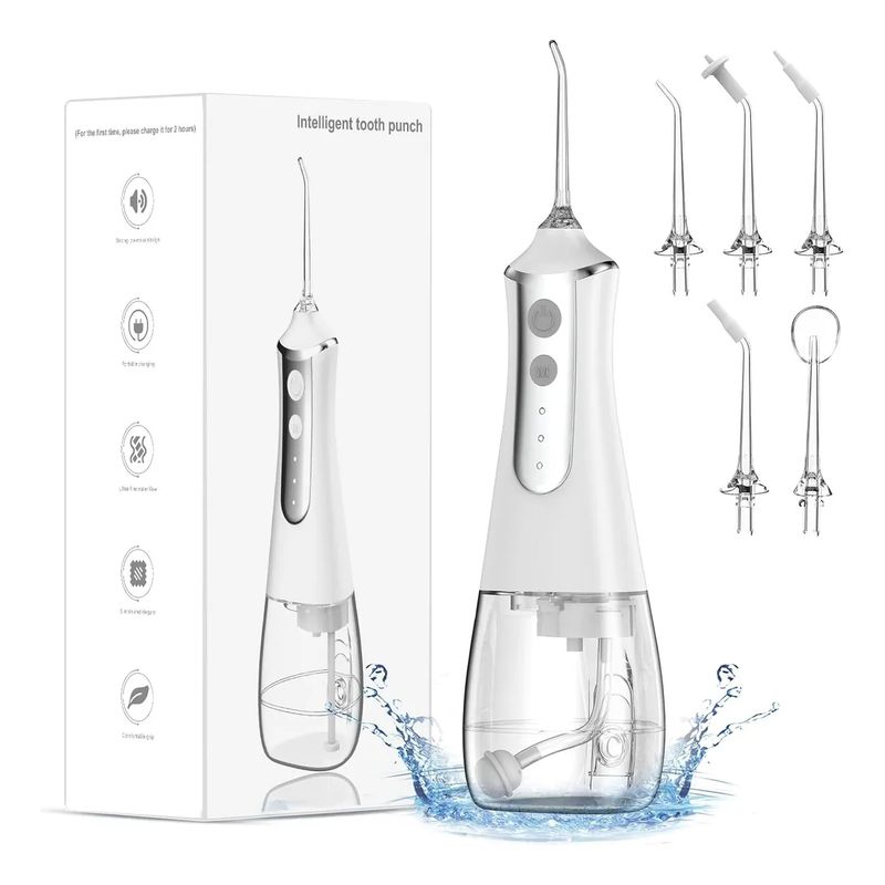 GENERICO - Limpiador De Dientes Portátil Usb Recargable Water Flosser