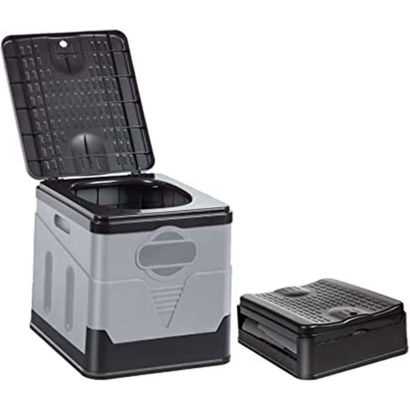 EDWINAYY - Baño Químico Portátil 20-litros Reusable Camping Outdoor