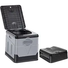 EDWINAYY - Baño Químico Portátil 20-litros Reusable Camping Outdoor