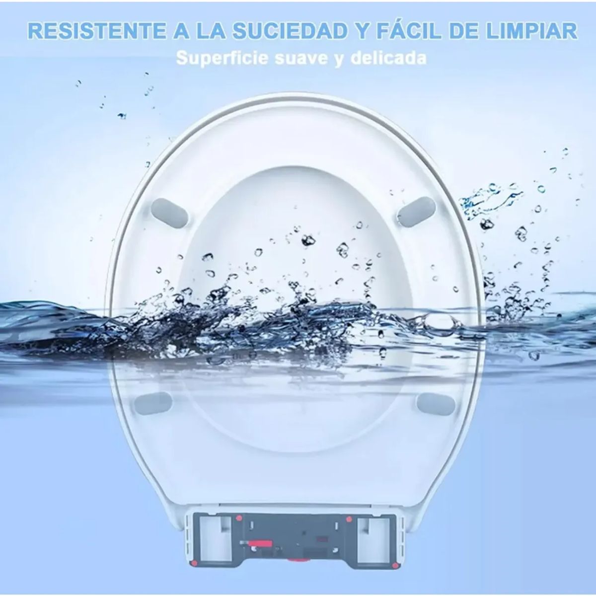 GENERICO - Tapa Asiento Para Baño Wc Cierre Suave