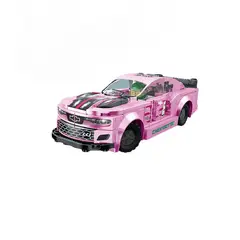 BLWOENS - Juguetes de bloques de construcción de carreras - Rosa