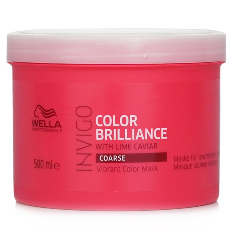 WELLA - Mascarilla Invigo Brilliance Vibrant Color Grueso 500ml Wlla