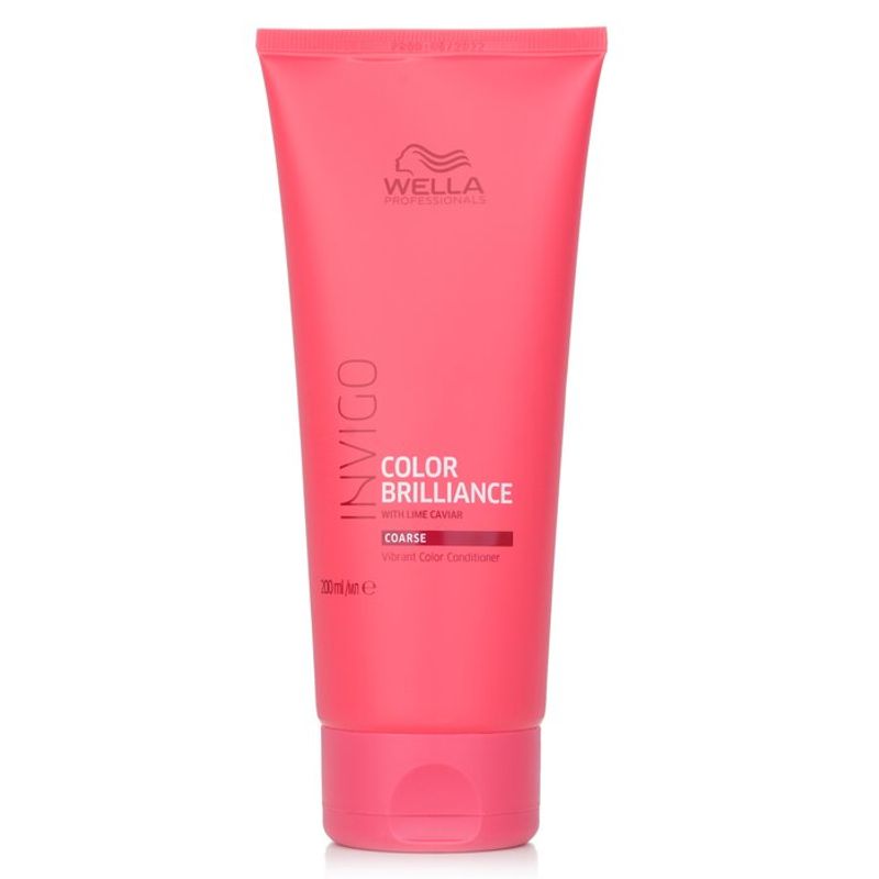 WELLA - Acondicionador Invigo Brilliance Color Vibrante Coarse 200ml Wella
