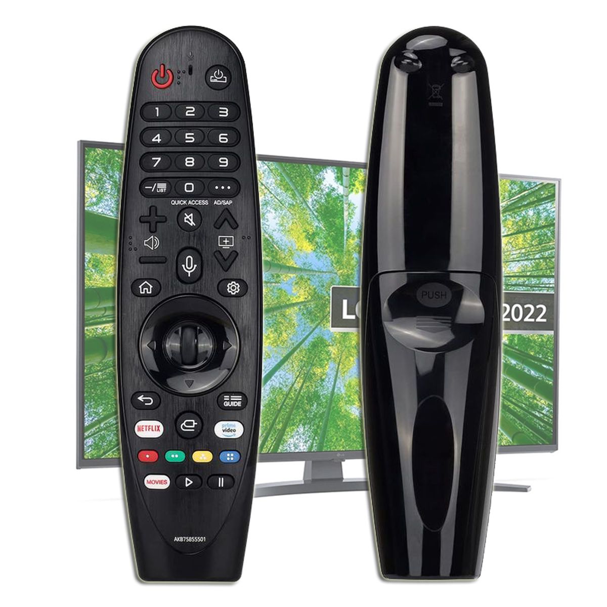 GENERICO - Control Magic Para LG Smart Tv Con Puntero Voz Nuevo