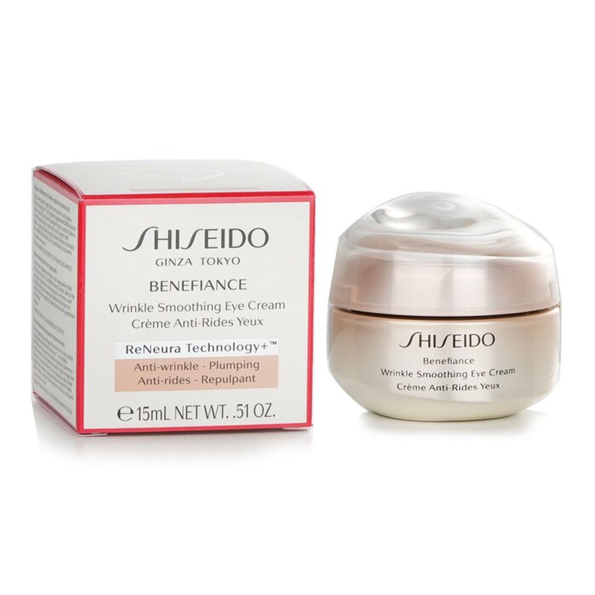 SHISEIDO - Crema de Ojos Benefiance Suavizante de Arrugas - Shiseido