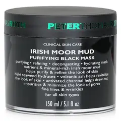 PETER THOMAS ROTH - Mascarilla Iris Moor Mud Purifying Black 150ml