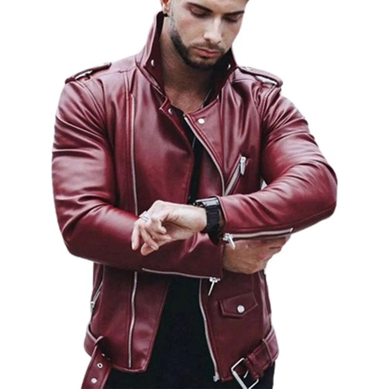 EDWINAYY - Chaqueta Bomber Casual Hombre Larga Impermeable Softshell