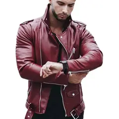 EDWINAYY - Chaqueta Bomber Casual Hombre Larga Impermeable Softshell