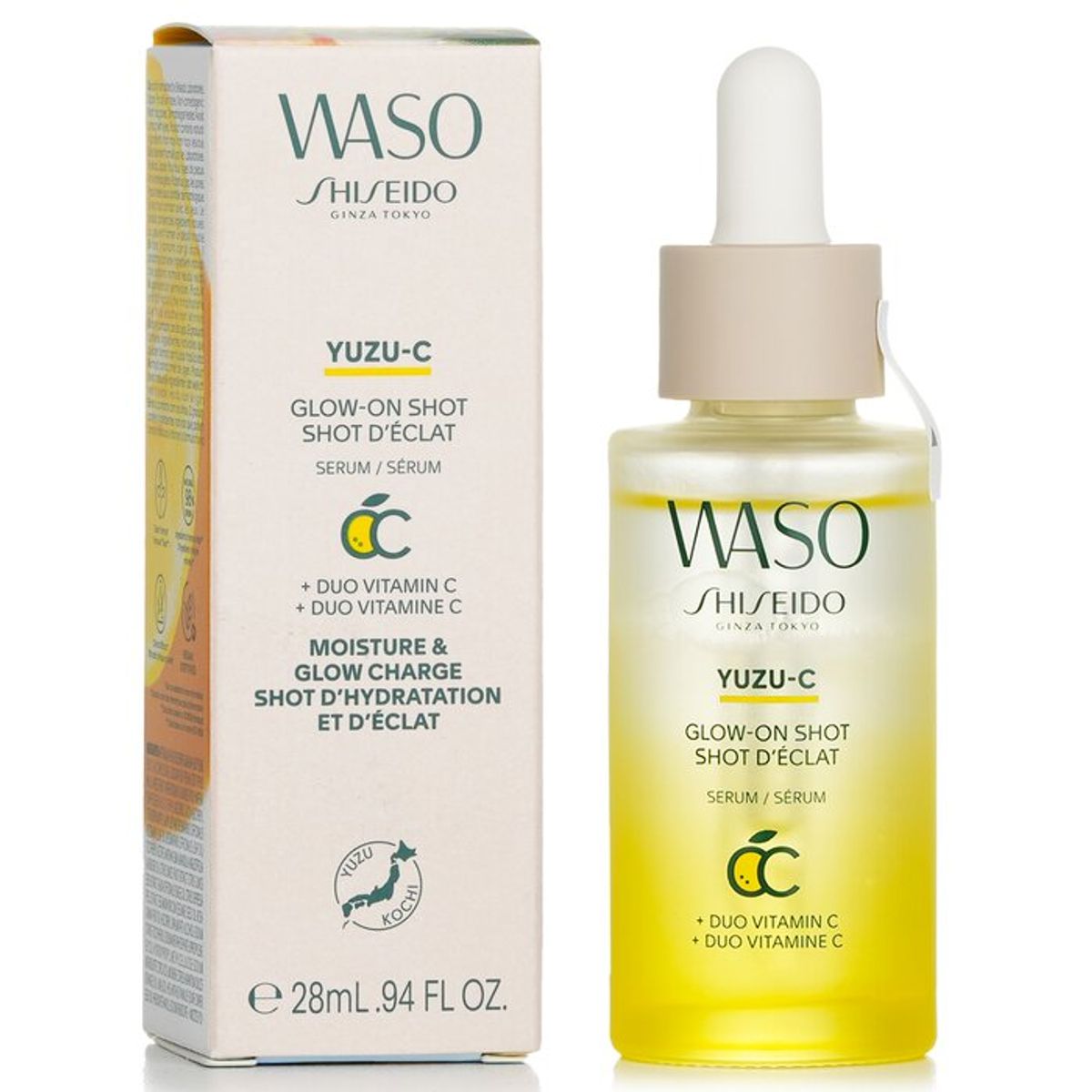 SHISEIDO - Suero Waso Yuzu-C Glow-On Shot - Shiseido
