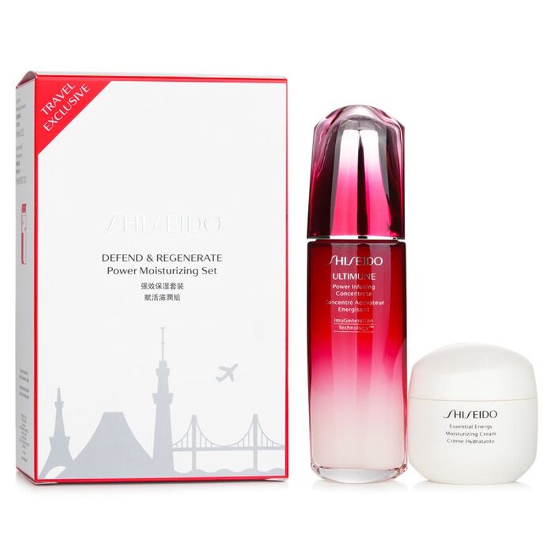 SHISEIDO - Conjunto Defend & Regenerate Power Hidratante Shiseido
