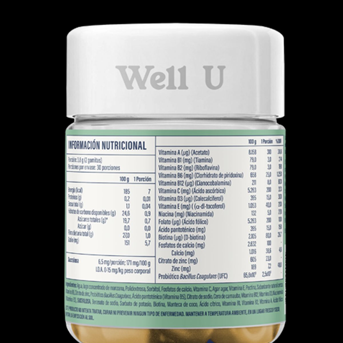 WELL U - GOMITAS SUPLEMENTO MULTI KIDS CEREZA 60U WELL U