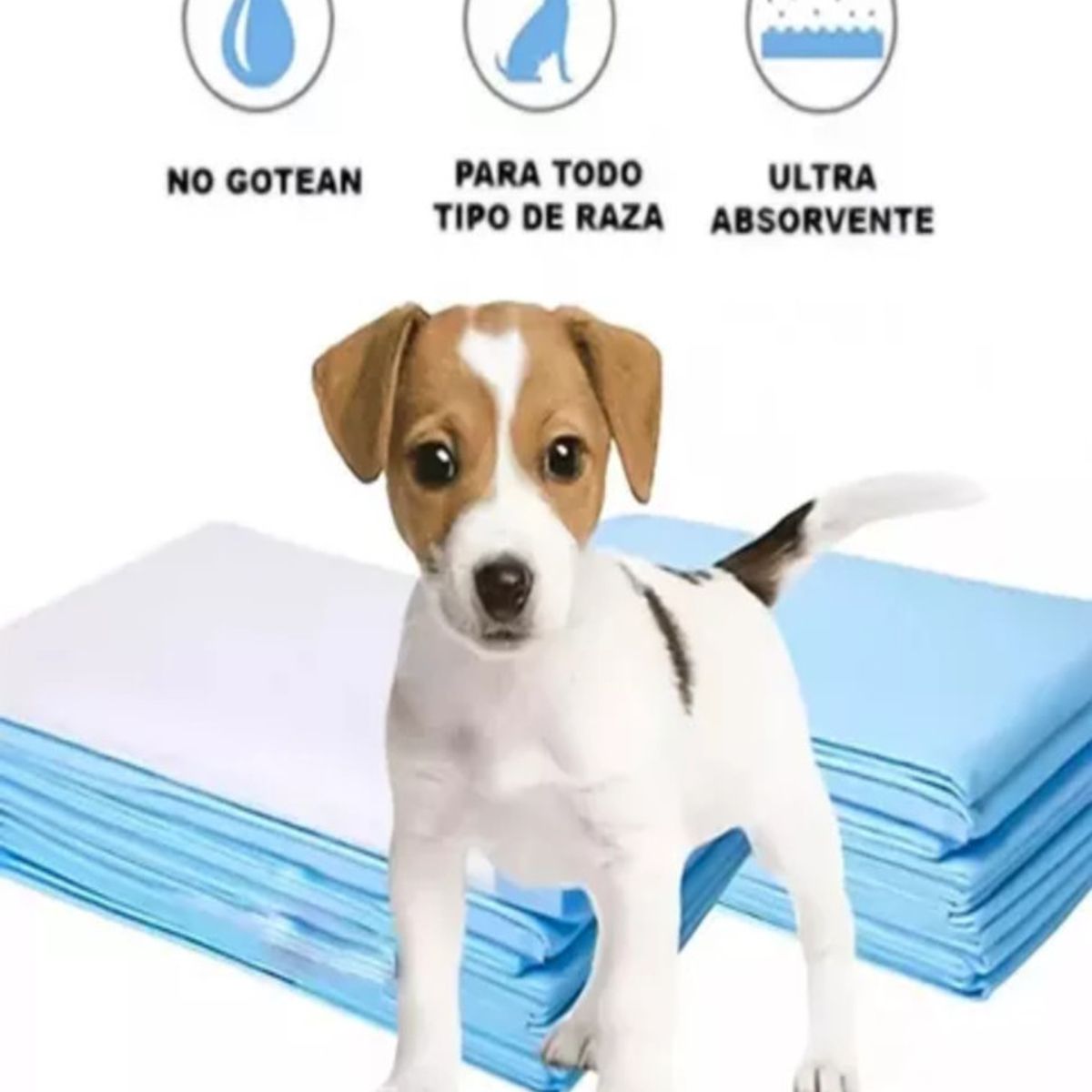 GENERICO - 200 Pañales Tipo Sabanillas Desechable Mascotas TALLA S