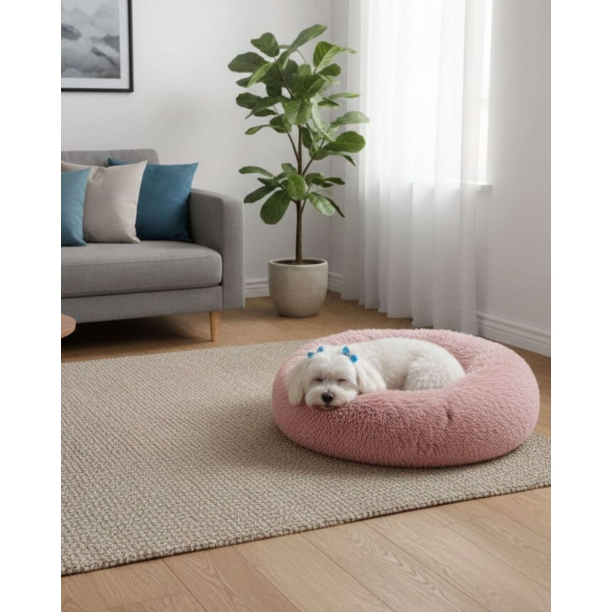 GENERICO - Cama para Mascotas Resistente Calidad Y Máximo Confort 50 cm