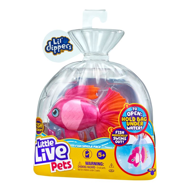 LITTLE LIVE PETS - Little Live Pets - DIPPERS Peces Serie 4