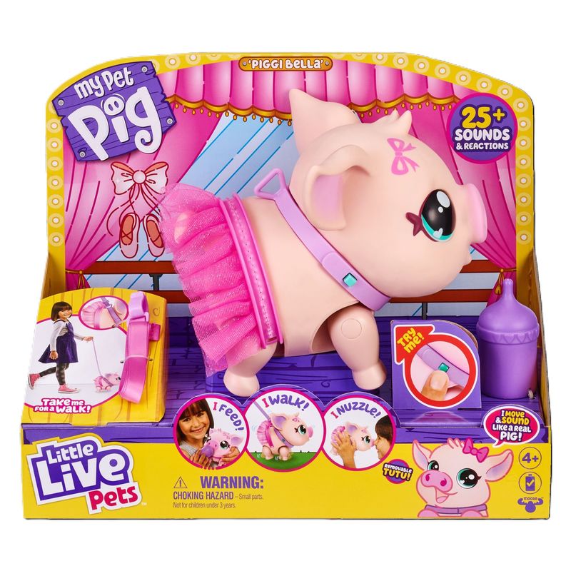 LITTLE LIVE PETS - Little Live Pets Cerdito Con Tutú