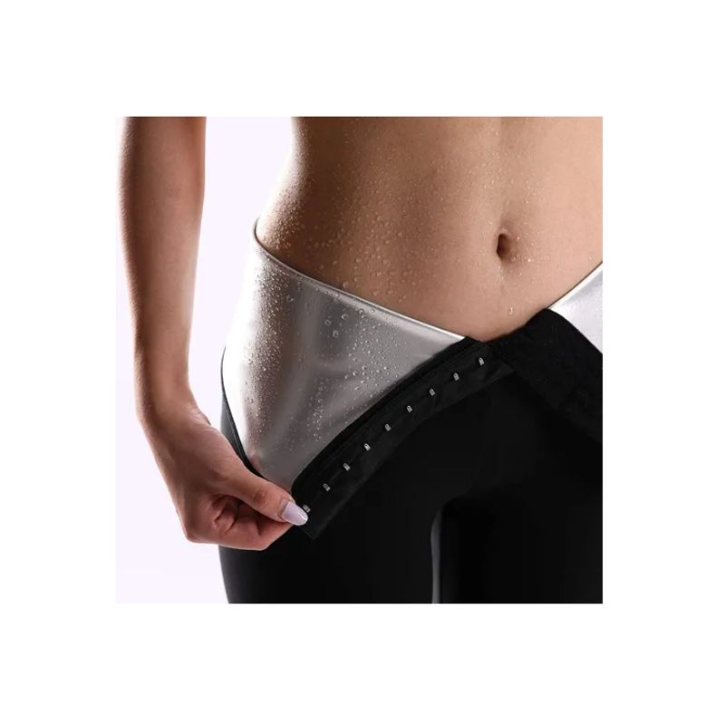 GENERICO - Sweat Shaper Faja Efecto Sauna Pantalón A Media Pierna