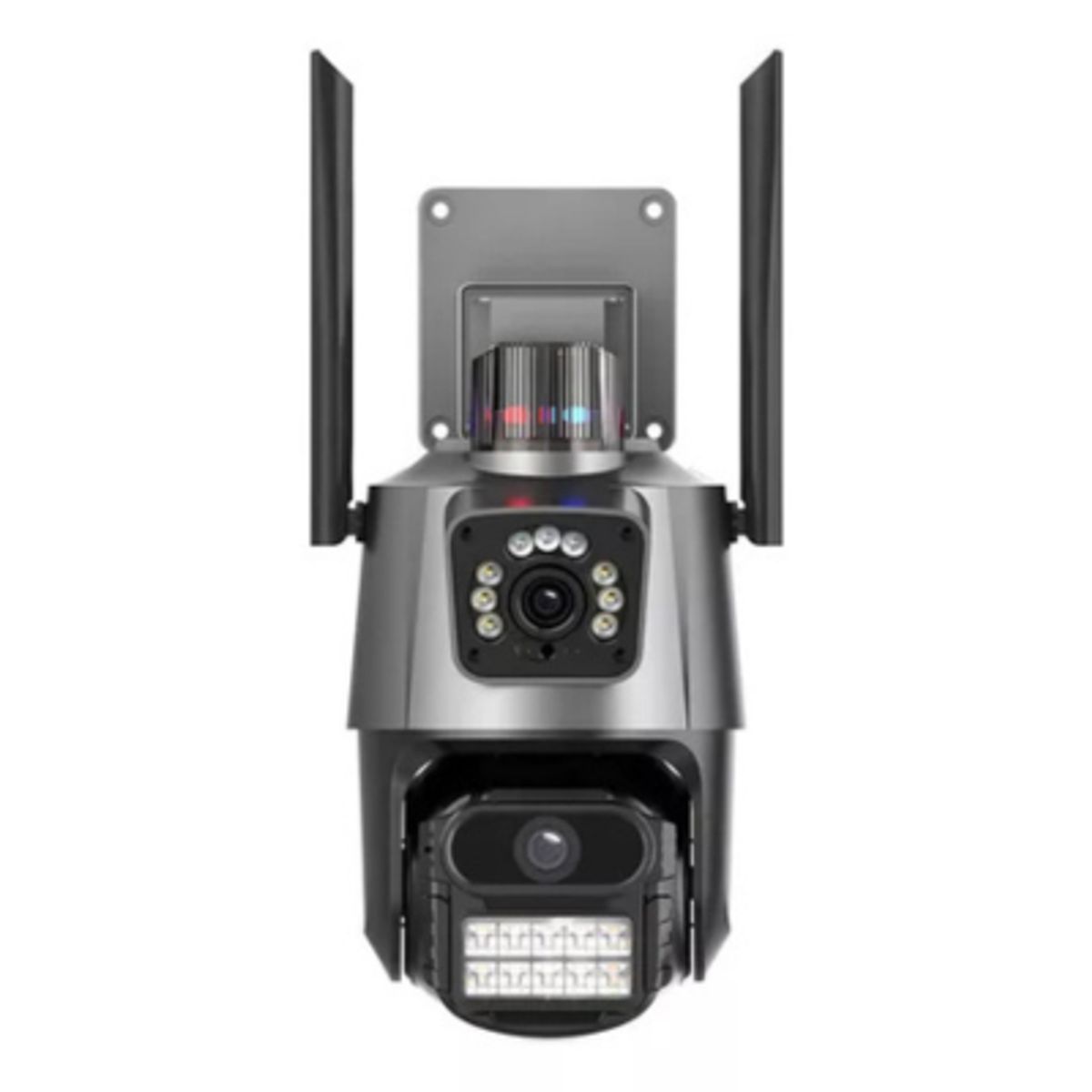 GEN - Cámara de Seguridad WiFi con Doble Lente y Alarma