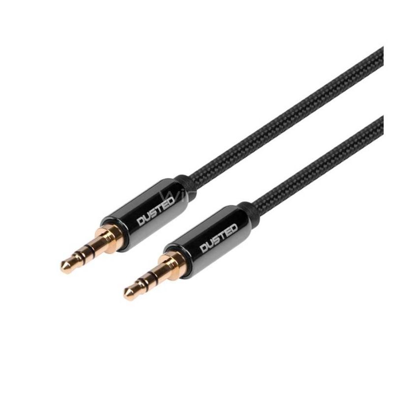 DUSTED - CABLE AUXILIAR 35MM 1M DUSTED - Negro