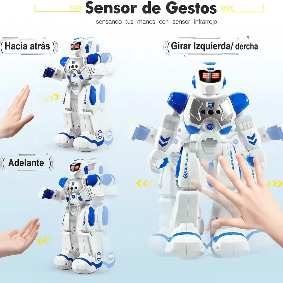 CRUSEC - Robot Inteligente Juguete A Control Remoto Smart Recargable