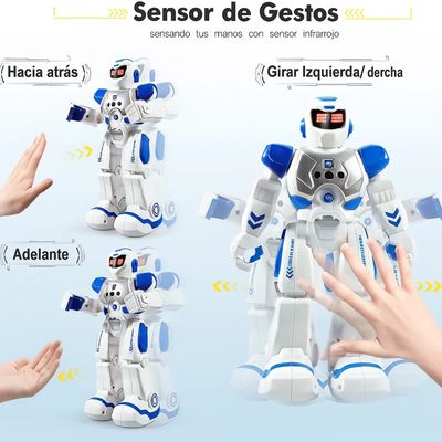 Imagen 2 del producto Robot Inteligente Juguete A Control Remoto Smart Recargable